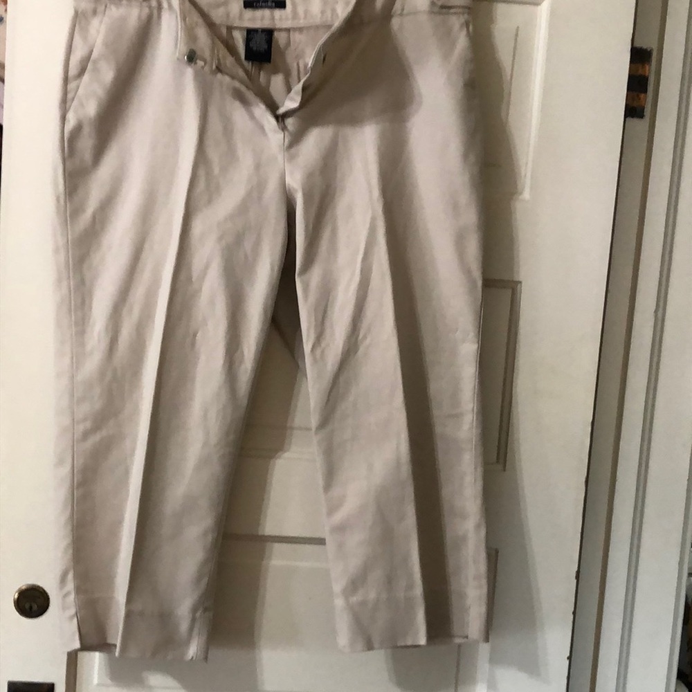 Rafaela khaki capris
